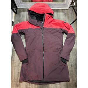 Columbia Titanium Omni-Heat Infinity Ski Jacket Womens Large Red Plum Parka